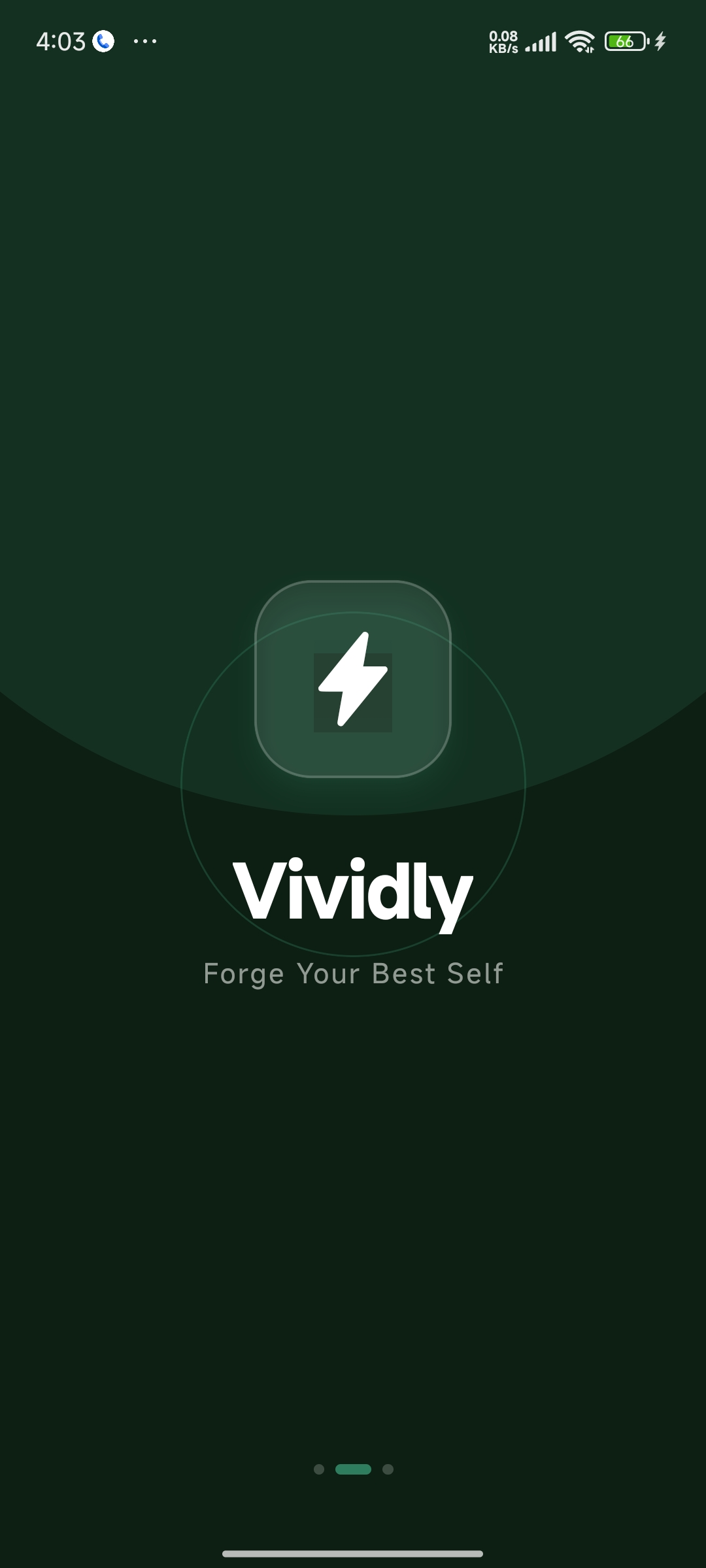 Vividly Health Live Screen Screenshot